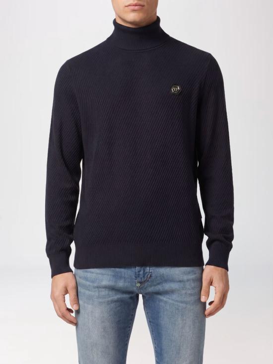 26SS 필립 플레인 스웨터 FAECMKK0301PTE003N 24 Navy