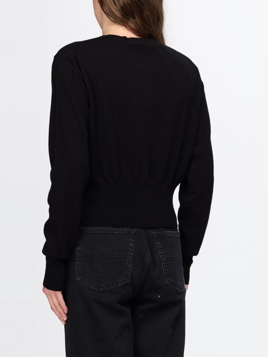 26FW 비비안웨스트우드 베아 크롭드 가디건 1803002UY001V N402 Black - VIVIENNE WESTWOOD