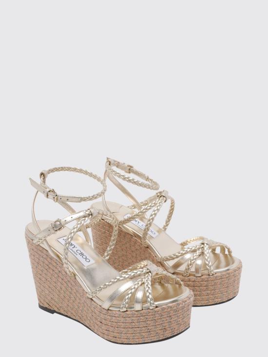 26FW 지미추 샌들 NYRA100ZKT SOFT GOLD MIX - JIMMY CHOO
