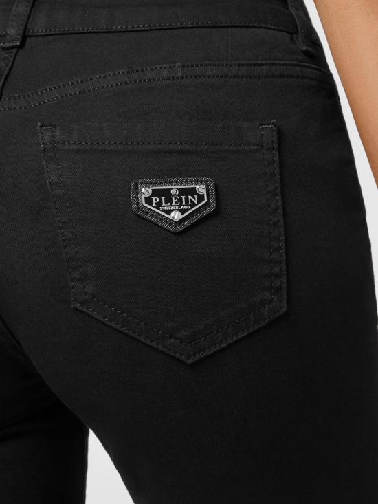 25FW 필립 플레인 데님 팬츠 AAACWDT1790PDE004N 02LC Black - PHILIPP PLEIN