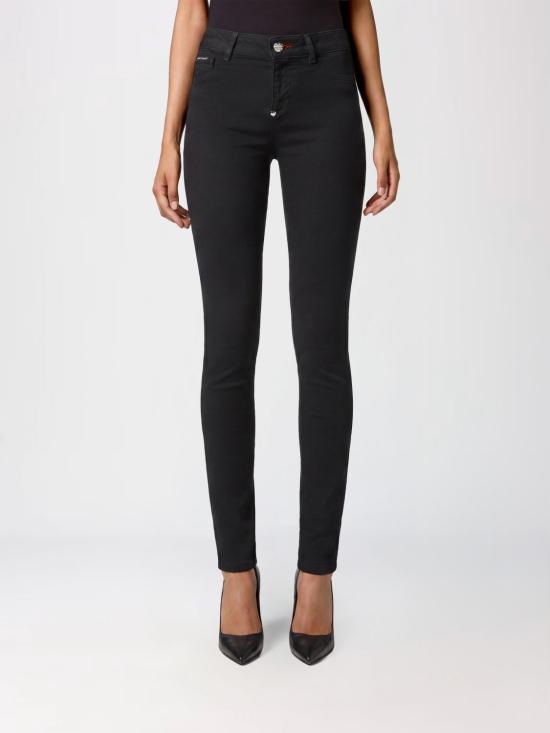 25FW 필립 플레인 데님 팬츠 AAACWDT1790PDE004N 02LC Black