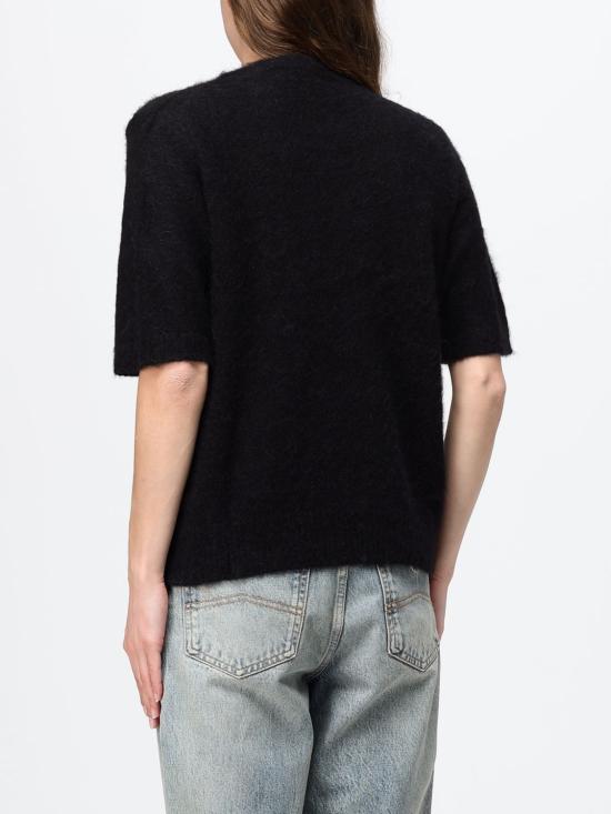 26FW 가니 반팔 티셔츠 A1050226 099 Black - GANNI