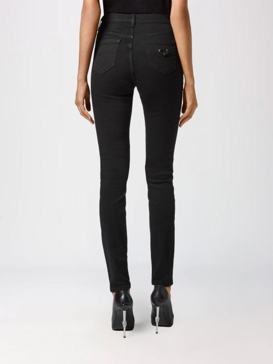 25FW 필립 플레인 데님 팬츠 AAACWDT1789PDE004N 02LC Black - PHILIPP PLEIN