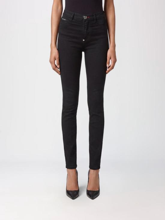 25FW 필립 플레인 데님 팬츠 AAACWDT1789PDE004N 02LC Black