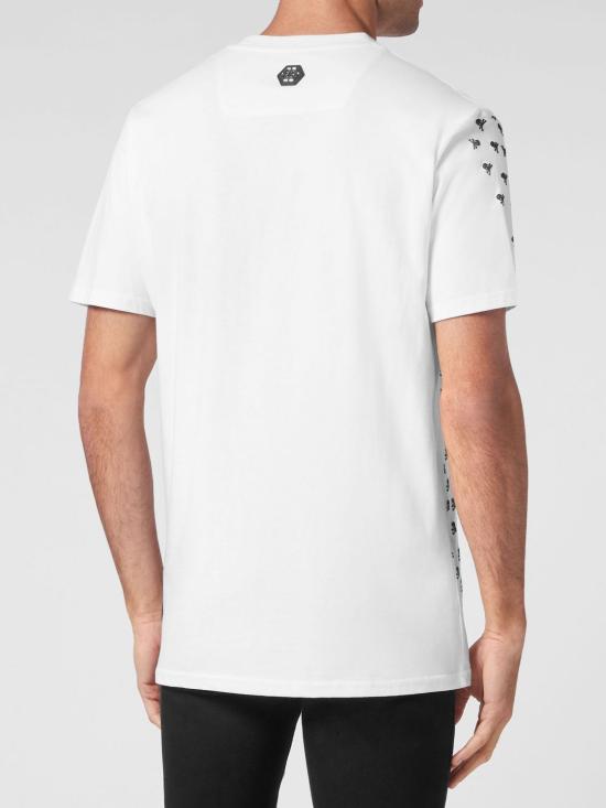 26SS 필립 플레인 반팔 티셔츠 SACCMTK6190PJY002N 01 White - PHILIPP PLEIN