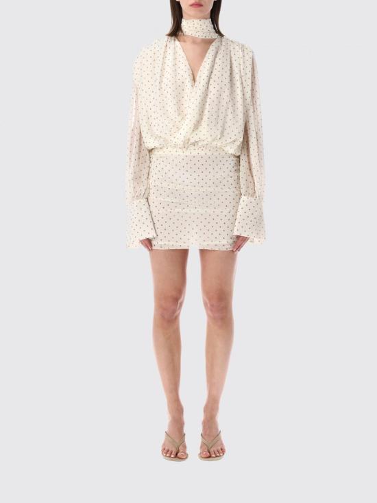 26SS 로테이트 숏 원피스 115716 858 White