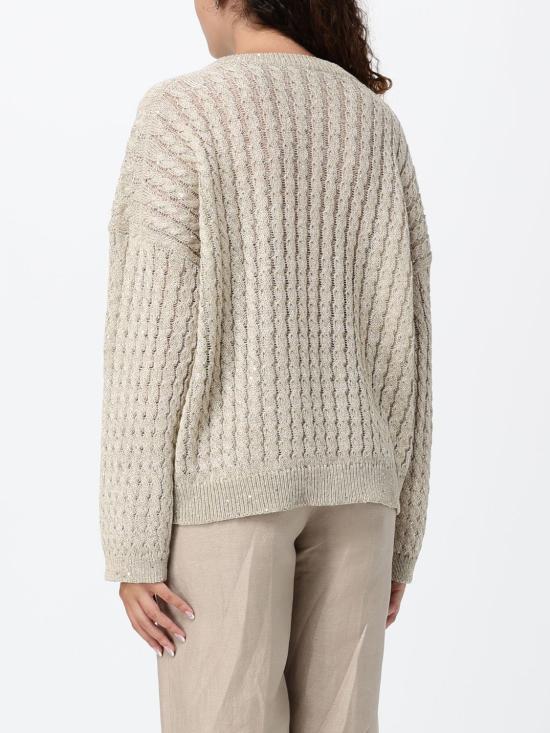 26SS 브루넬로 쿠치넬리 스웨터 MC0559710 C8925 Beige - BRUNELLO CUCINELLI