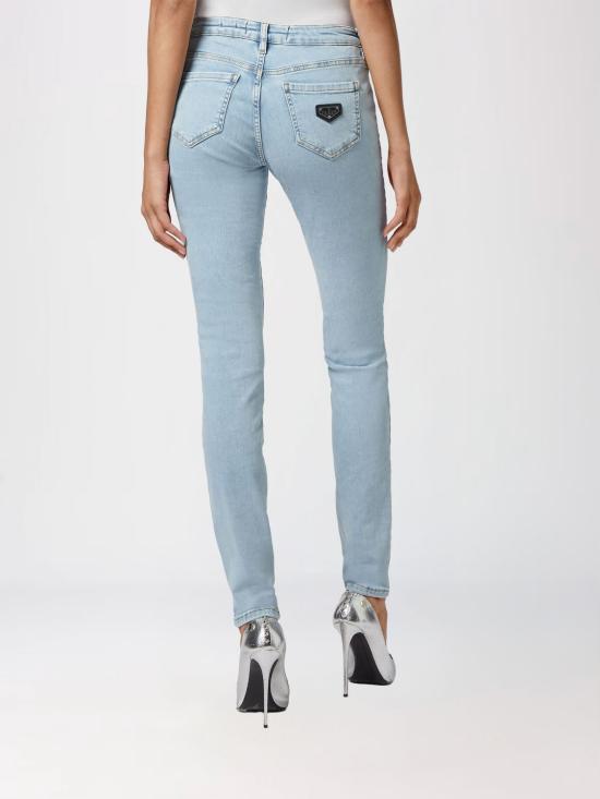 25FW 필립 플레인 데님 팬츠 AAACWDT1790PDE004N 07CI Sky Blue - PHILIPP PLEIN