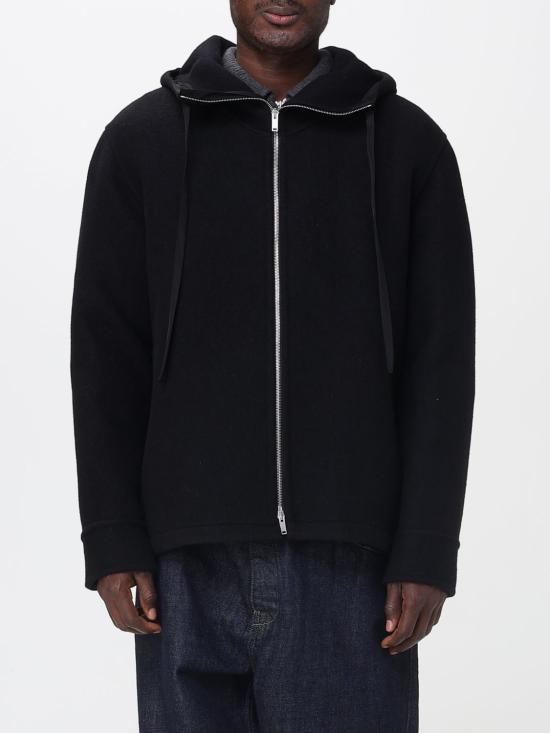 26SS 질샌더 긴팔 티셔츠 J23BN0102J40020 001 Black