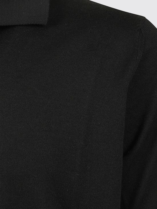 26SS 라르디니 폴로 티셔츠 CNLPMC102CN6402 999 Black - LARDINI