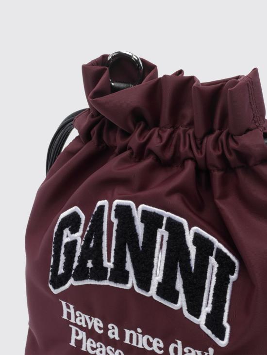 26FW 가니 클러치/파우치 B3010352 08H Wine - GANNI