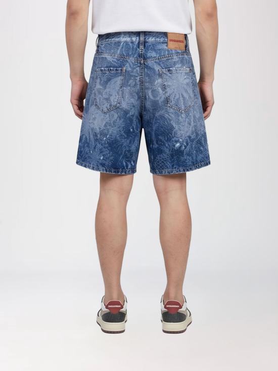26SS 디스퀘어드2 숏팬츠 S74MU0967D30011 470 Navy - DSQUARED2