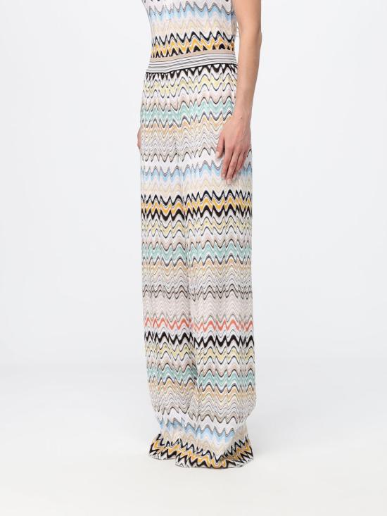 26SS 미소니 팔라초 팬츠 DS26SI09BR015B SMSNN Multicolor - MISSONI