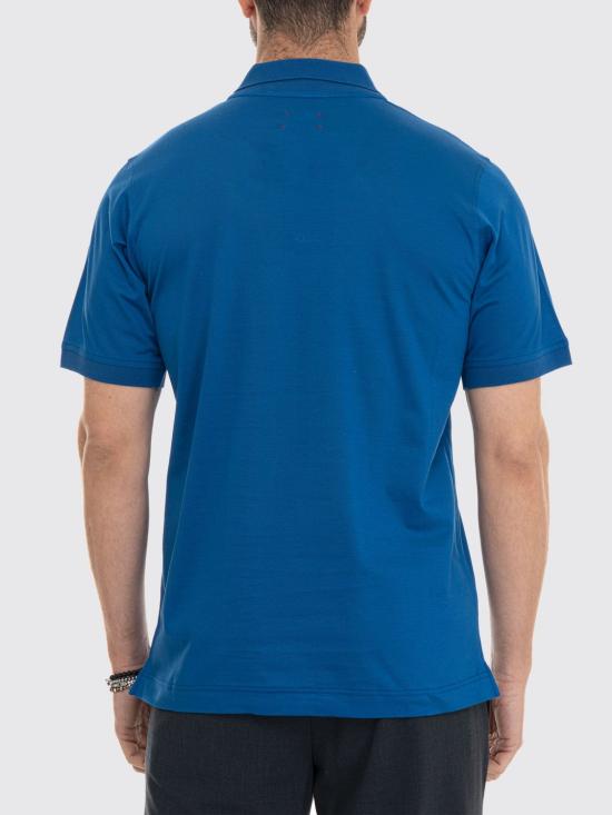 26SS 키톤 폴로 티셔츠 UMK1090 K192 Blue 1 - KITON