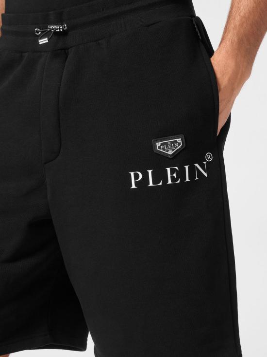 26SS 필립 플레인 숏팬츠 UAFCMJT2950PTE180N 02 Black - PHILIPP PLEIN