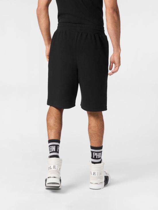 26SS 필립 플레인 숏팬츠 UAFCMJT2950PTE180N 02 Black - PHILIPP PLEIN