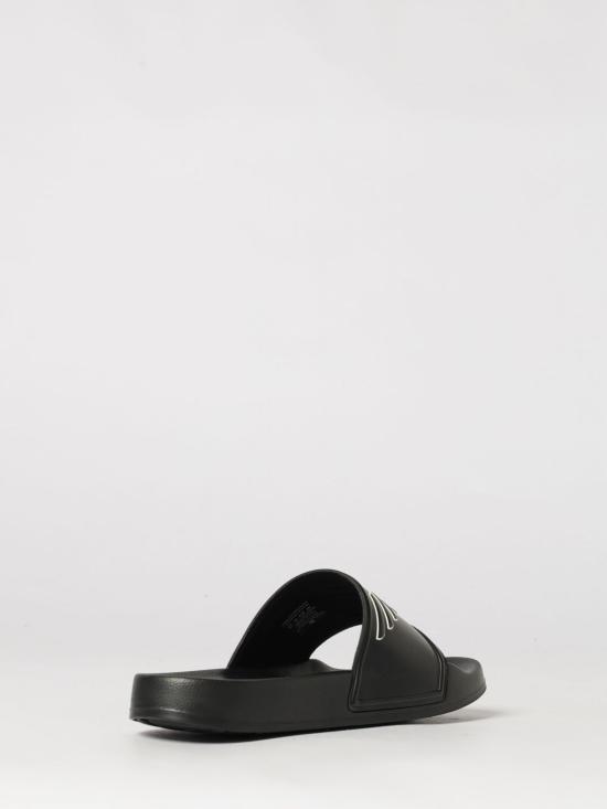 26SS 엠포리오 아르마니 뮬/슬리퍼 EX000042AF22189 MZ680 Black - EMPORIO ARMANI