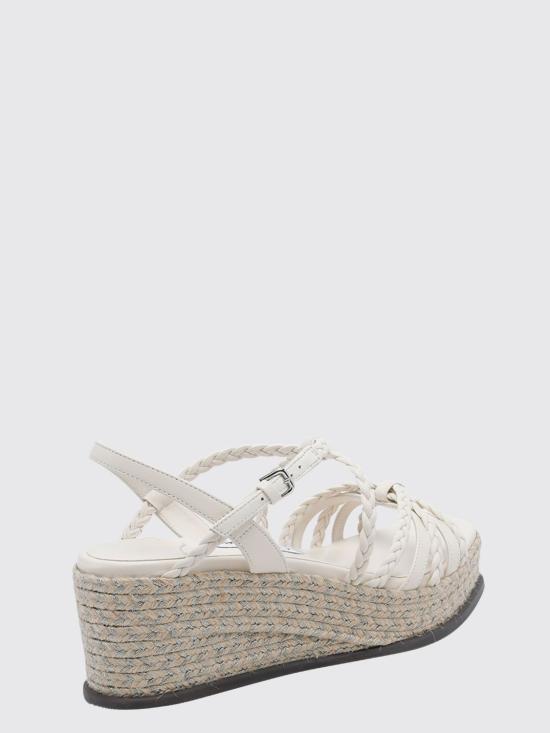 26FW 지미추 샌들 NYRA60ZKQ LATTE NATURAL White - JIMMY CHOO