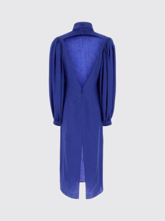 26SS 구찌 롱 원피스 857429ZAUII 4610 Blue - GUCCI