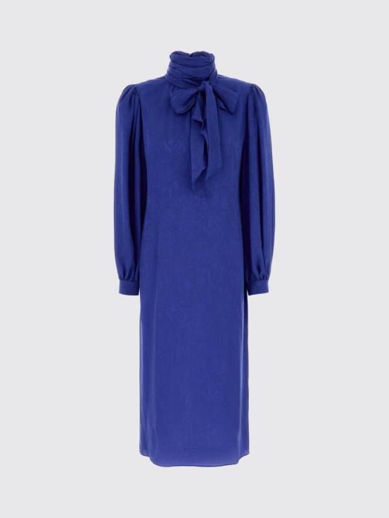 26SS 구찌 롱 원피스 857429ZAUII 4610 Blue - GUCCI