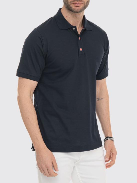 26SS 키톤 폴로 티셔츠 UMK1090 K4 Blue - KITON