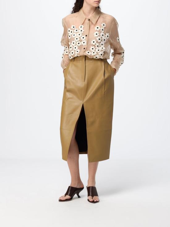 26SS 케이트 롱 스커트 41851012 980 Ocher - KHAITE