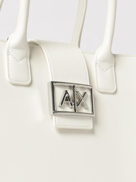 26SS 알마니 토트백 XW000305AF12039 U0011 White - ARMANI