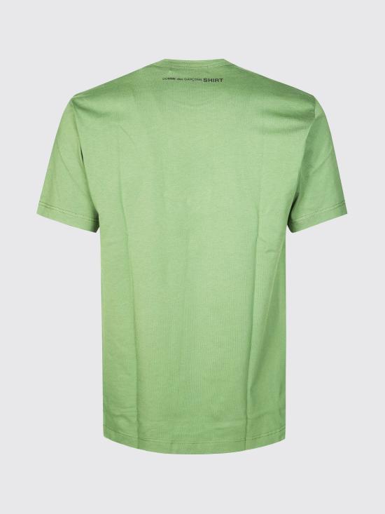 26SS 꼼데가르송 반팔 티셔츠 FQT002051 3 Green - COMME DES GARCONS