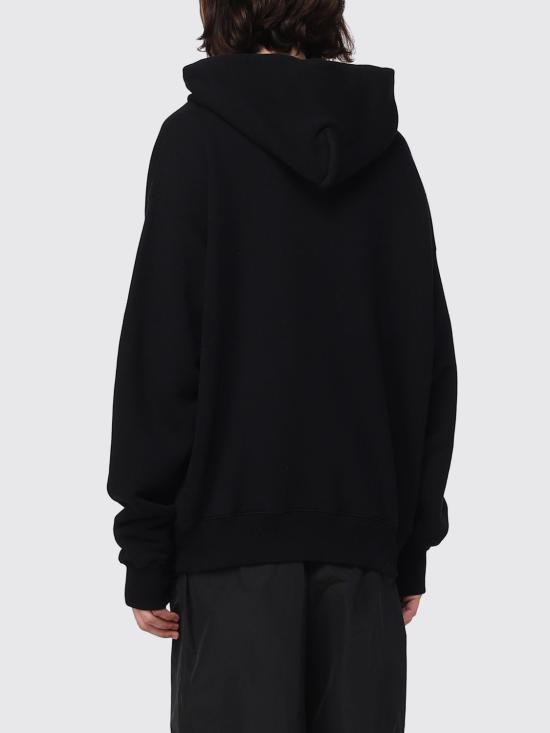 26SS 오프화이트 오프 스탬프 스케이트 후드 티셔츠셔츠 OMBB085F23FLE001 1001 Black - OFF WHITE