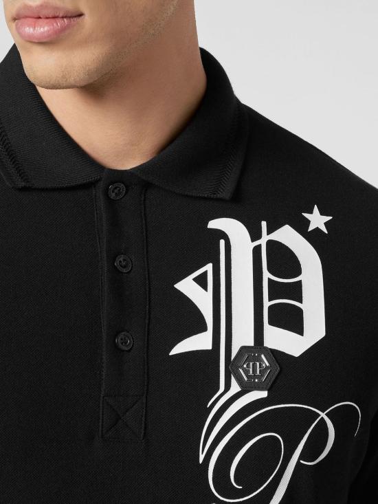 26SS 필립 플레인 폴로 티셔츠 SADCMTK6882PTE003N 02 Black - PHILIPP PLEIN