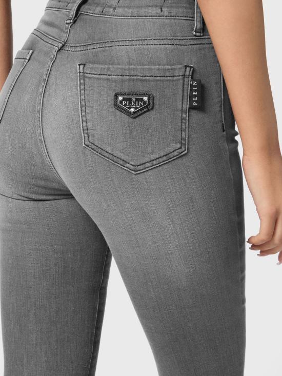 25FW 필립 플레인 데님 팬츠 AAACWDT1789PDE004N 10LS Grey - PHILIPP PLEIN