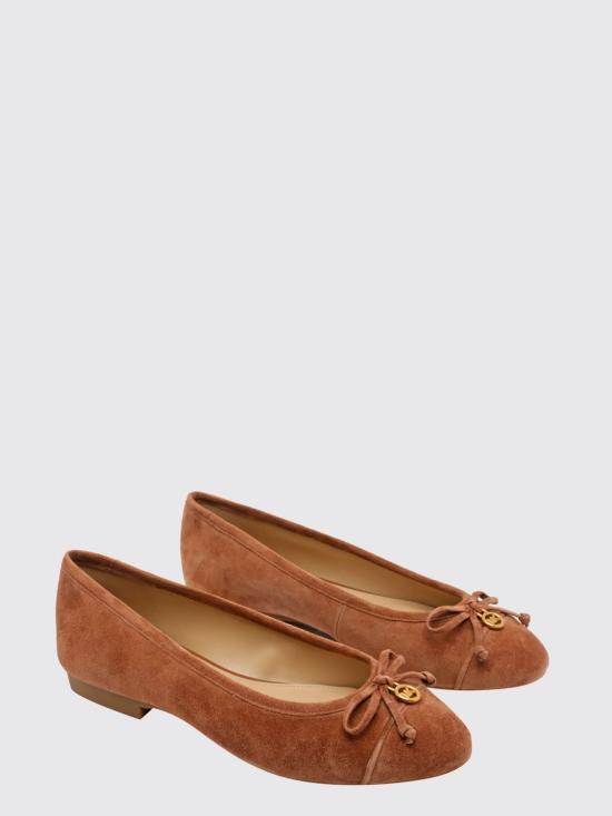 26FW 마이클 코어스 플랫 슈즈 40T6PIFP1S 230 Brown - MICHAEL KORS