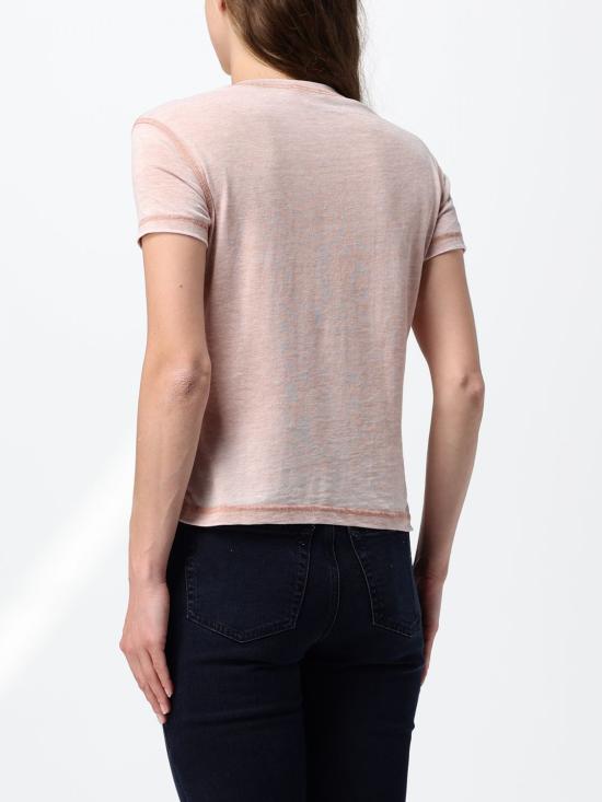26FW 디젤 반팔 티셔츠 A232400PLBQ 7EK Pink - DIESEL