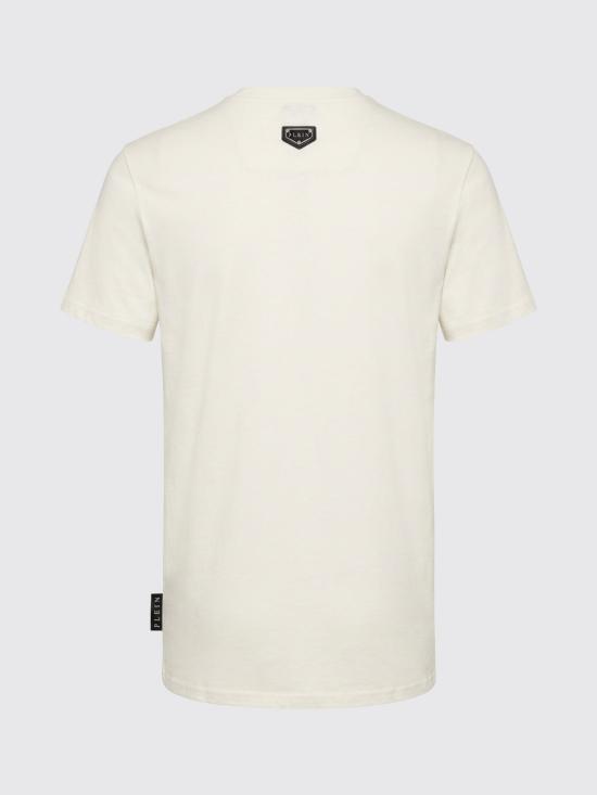 26SS 필립 플레인 반팔 티셔츠 UAFCMTK9368PJY002N 01 White - PHILIPP PLEIN