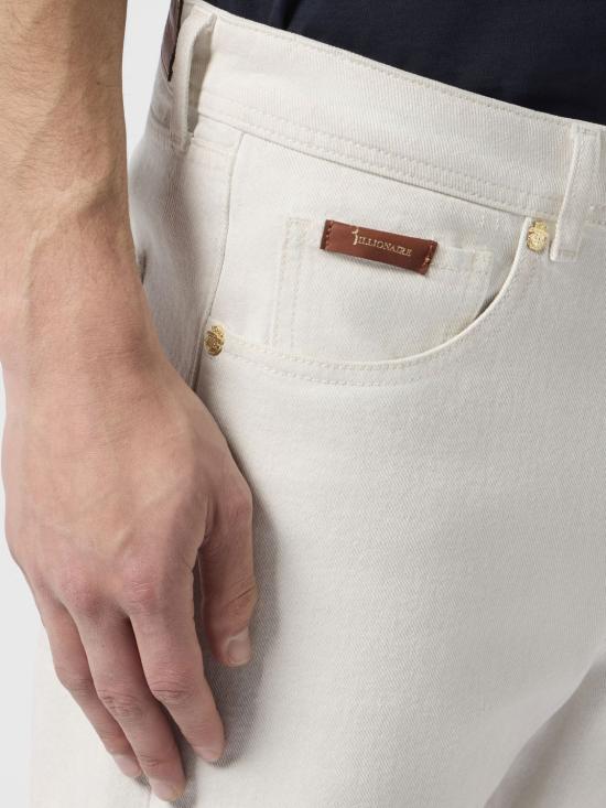 26SS 빌리어네어 데님 팬츠 IAFCMDT4342BTE001N 06 Beige - BILLIONAIRE