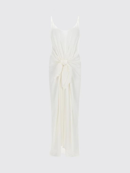 26SS JW앤더슨 롱 원피스 DR0503PG1897 002 White - JW ANDERSON