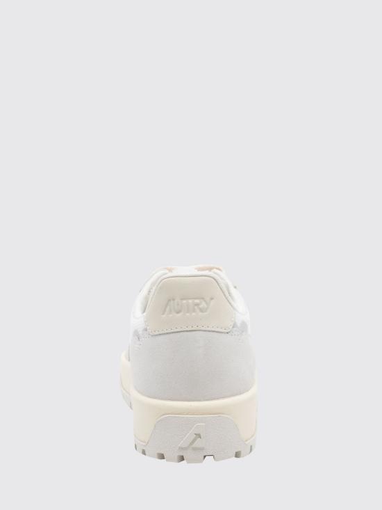 26FW 오트리 WILDPACE 로우 스니커즈 립스탑 나일론 가죽 LDLM AK01 White - AUTRY