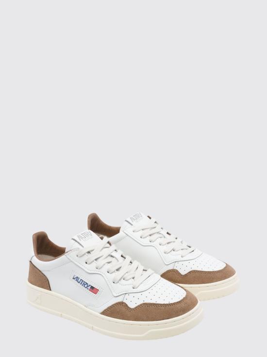 26FW 오트리 메달리스트 로우 스니커즈 AULM FT17 White - AUTRY