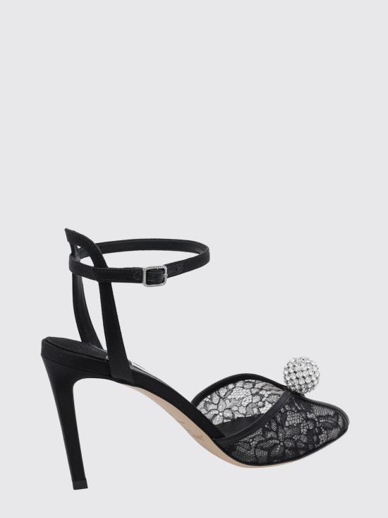 26FW 지미추 힐/펌프스 SACORA85FNB BLACK CRYSTAL - JIMMY CHOO