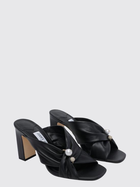 26FW 지미추 힐/펌프스 RAFI85GVR Black - JIMMY CHOO