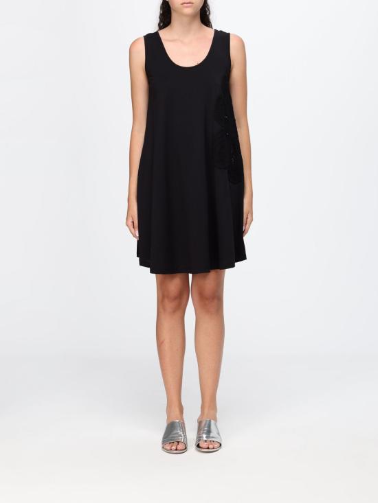 26SS 트윈셋 미디 스커트 261LM2NKK 00006 Black