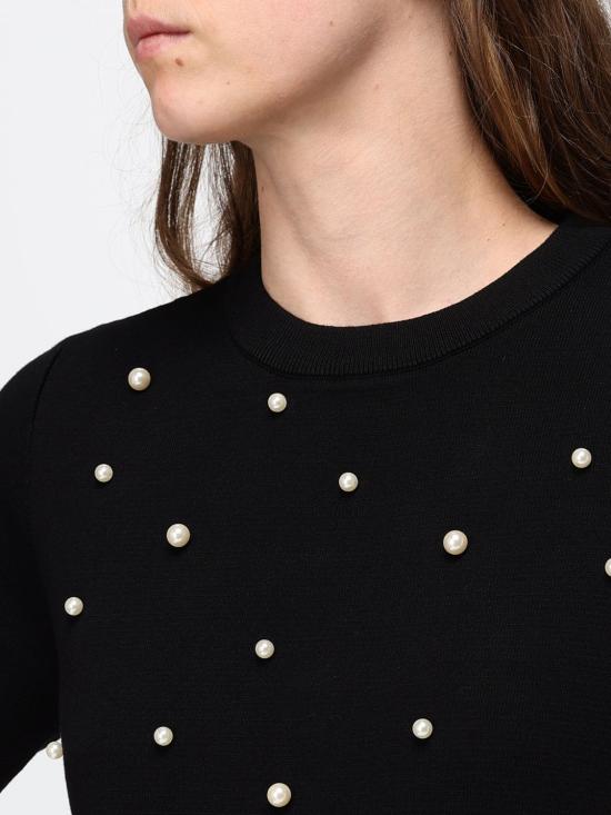 26SS 트윈셋 반팔 티셔츠 261LL3CAA 00006 Black - TWINSET