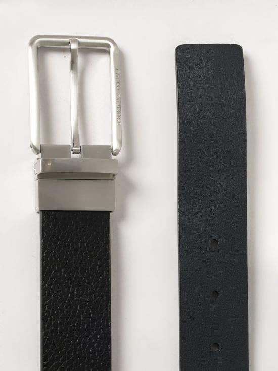 26SS 알마니 가죽 벨트 XM002663AF22853 MC038 Black - ARMANI
