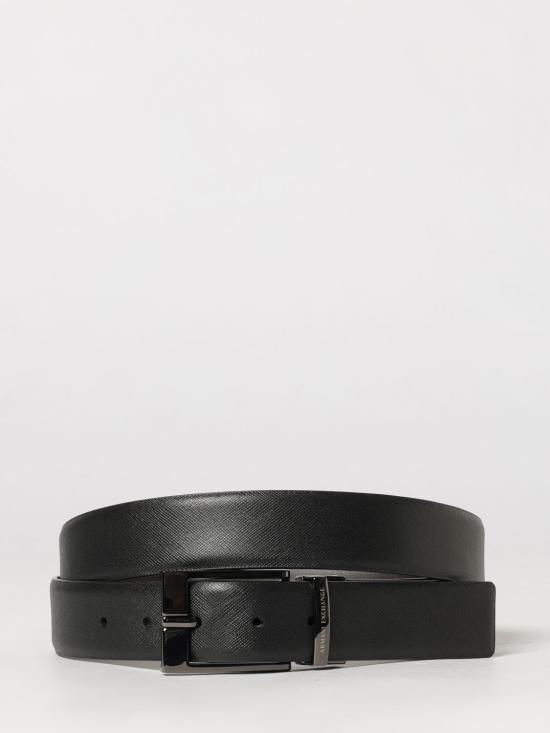 26SS 알마니 가죽 벨트 951060CC236 54120 Black
