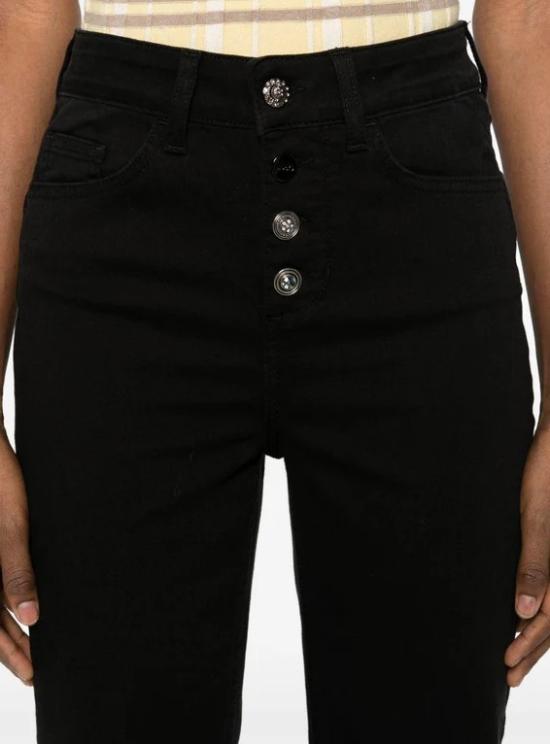  리우조 스트레이트 팬츠 UA6040T2594 22222 Black - LIU JO