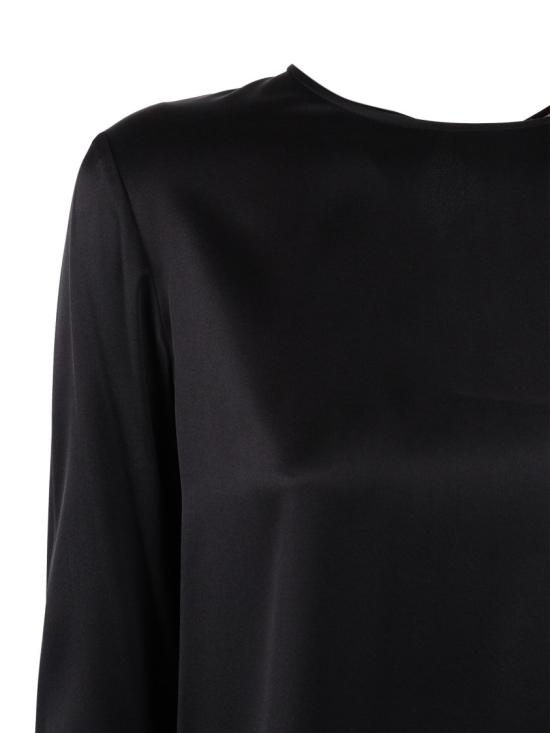 25FW 막스마라 긴팔 티셔츠 2526116032600 Black - MAX MARA