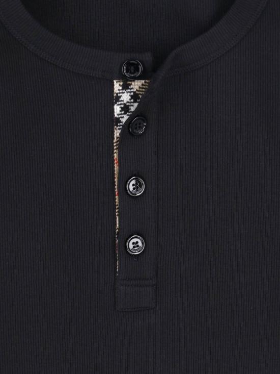 26FW 버버리 긴팔 티셔츠 8123999A1189 Black - BURBERRY