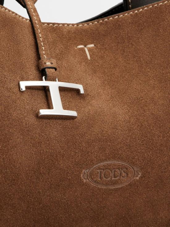 26FW 토즈 마이크로 토트백 XBWAPAEL000 XBL Brown - TODS
