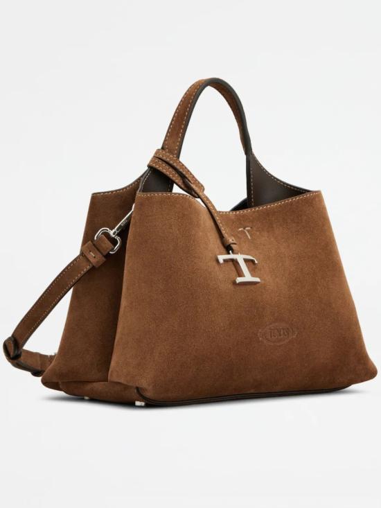 26FW 토즈 마이크로 토트백 XBWAPAEL000 XBL Brown - TODS
