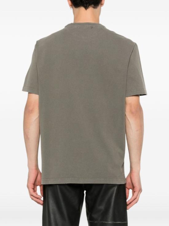 26SS 골든구스 골든 로고 프린트 반팔 티셔츠 GMP01220P00067135479 Green - GOLDEN GOOSE